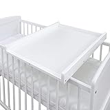 Baby Delux Wickelbrett Wickelaufsatz Wickelplatte für Babybetten 140x70 und...