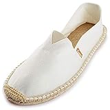 Kentti Herren Leinwand Classic Flat Espadrilles Beige 44 EU