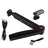 Bsowte Langer MäNner RüCkenhaarrasierer Usb Wiederaufladbarer Big Blade Trimmer 2 im 1...