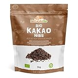 Roh Kakao Nibs Bio 1Kg. Organic Raw Cacao Nibs. Rohkost, natürlich und rein. Produziert...