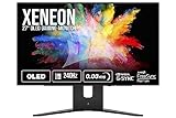 Corsair XENEON 27QHD240 27-Zoll-OLED-Gaming-Monitor - 2560 x 1440, 240Hz, 0,03ms, NVIDIA...