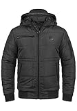 Blend Boris Herren Winter Jacke Steppjacke Winterjacke gefüttert mit Stehkragen und...