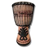 50cm Profi Djembe Afrika Trommel Ghana Tweneboah Holz + Ziegenfell Bongo afrikanische Drum...