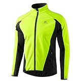 LAMEDA Fahrradjacke Herren Winter Thermo Softshelljacke Radjacke Wasserdicht Winddicht...