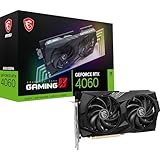 MSI GeForce RTX 4060 Gaming X 8G Grafikkarte - NVIDIA RTX 4060, 8 GB GDDR6...