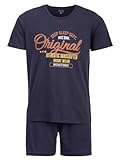 Henry Terre Herren Pyjama Set 2 TLG. Shorty Original Authentic Nightwear Übergröße...