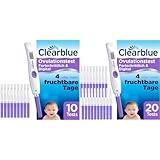 Clearblue Kinderwunsch Ovulationstest Kit, 30 Tests + 2 digitale Testhalterungen,...