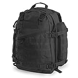 HIGHLAND TACTICAL Unisex-Erwachsene Backlash schwarz Taktischer Rucksack, 19 inch