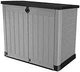 Ondis24 Keter ACE Gartenbox Möbelbox Mülltonnenbox Gerätebox Schuppen für 2 x 240...