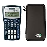 Texas Instruments TI-30XIIS + WYNGS Schutztasche schwarz