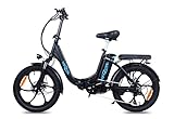 ONESPORT BK6 Elektrofahrrad für Erwachsene, 250 W Motor, 36 V 10 Ah Lithium-Batterie...