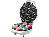 Rosenstein & Söhne Donutmaker: Mini-Donut-Maker, antihaftbeschichtet, 1.000 Watt (Mini...