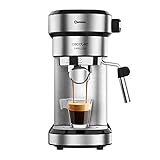 Cecotec Espressomaschine Espresso und Cappuccino Cafelizzia 790 Steel Pro....