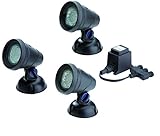 OASE 50530 LunAqua Classic LED Set 3 - LED-Scheinwerfer für Gartenbeleuchtung |...