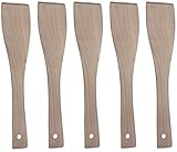 GRILLPLANET Pfannenwender Holz Set Holzschaber Holzwender Wender Schaber...