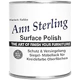 Ann Sterling Klarlack Versiegelung für Shabby Chic Kreidefarbe (750ml)