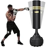 Dripex 165cm Freistehender Boxsack Standboxsäcke, MMA Boxpartner Boxing Trainer Heavy...