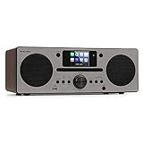 Auna Radio, Tragbares DAB Radio mit CD Player, DAB Plus Radio mit Bluetooth,...