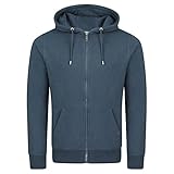 riverso Herren Kapuzenjacke RIVNils Sweatjacke Sweatshirt Kapuzenpullover Hoodie...