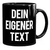 MoonWorks® Kaffee-Tasse eigener Text Spruch Wunschtext personalisiert...