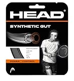 HEAD Unisex-Adult Synthetic Gut Tennis-Saite, Schwarz, 1.30 mm / 16 g