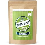 Reisprotein vegan von Maskelmän - 1 KG - 88% Eiweiss - Extrafeines Bio Reisprotein aus...