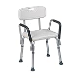 Teqler ® T-135303 Duschstuhl, Badehocker, Duschstuhl für pflegebedürftige Menschen,...