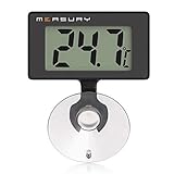 Measury Aquarium Thermometer Wasserdicht, Digitales Aquarien Thermometer für Süßwasser...