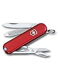 Victorinox Schweizer Taschenmesser, Klein, Classic SD, Multitool, Swiss Army Knife mit 7...