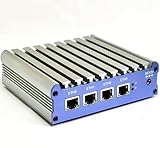 HSIPC J4125 Quad Core Firewall Micro Appliance, Mini PC, Nano PC, Router PC with...