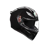 AGV K1 ECE 22-05 Solid Motorrad Integralhelm ECE 22-05 Sport, Schwarz, ML