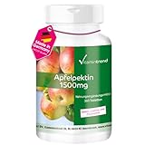 Apfelpektin 1500mg - 360 Tabletten - vegan - natürlicher Ballaststoff |...