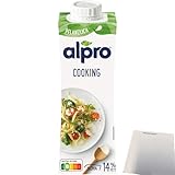 Alpro Soja Cuisine zum Kochen (250ml Packung) + usy Block