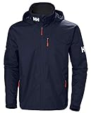 Herren Helly Hansen Crew Hooded Jacket, Marineblau, L