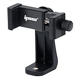 Ipow Universal Handy Stativ Adapter Smartphone Halterung Kompatible mit Stativ Tripod...