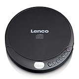 Lenco CD-010 - Tragbarer CD-Player Walkman - Diskman - CD Walkman - Mit Kopfhörern und...