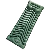 BLUEVER Camping Isomatte, Aufblasbare Outdoor Bettauflage, Luftmatratze, Single...