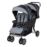 Bebeconfort Teamy Zwillings-Kinderwagen, Kompatker Geschwister-Kinderwagen, nutzbar ab der...