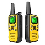 KOMVOX Walkie-Talkies, wiederaufladbares Walkie-Talkie für Erwachsene, Zwei-Wege-Radio,...