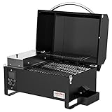 Onlyfire 8-in-1 Holzpellet-Grill und Smoker, tragbarer Outdoor-Grillofen für...