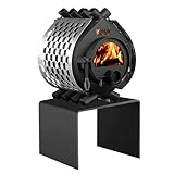 Warmluftofen Kanuk® Original 9,5 kW - Werkstattofen - Schwedenofen - Zulassung...