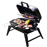 BBQ Grill Outdoor Holzkohlegrill Grillrost Holzkohle BBQ Grill Outdoor Grillrost Runder...