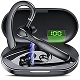 Bluetooth Headset,Kopfhörer Kabellos mit Ladebox LED Anzeige,30 Std...