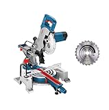 Bosch Professional Kappsäge Gehrungssäge GCM 80 SJ (1.400 Watt, Sägeblatt-Ø:...