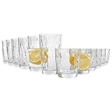 Bormioli Trinkgläser Diamant 12er Set | Füllmenge der Universalgläser 300 ml...