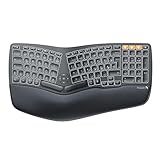 ProtoArc Ergonomische kabellose Tastatur mit Hintergrundbeleuchtung, EK01...