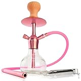 FlyCol Nano X mini Reise Shisha Set | Travel Shisha Wasserpeife mit Zubehör und...