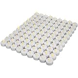 OSHINE100 led teelichter, Elektrische flackernde batteriebetriebene Kerzen,...