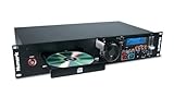 Numark MP103USB - Rack-einbaufähiger USB- und CD-Player mit dedizierten Reglern...