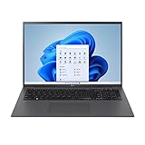 2022 LG gram 17 Zoll Ultralight Notebook - 1,350g Intel Core i7 Laptop (16GB...